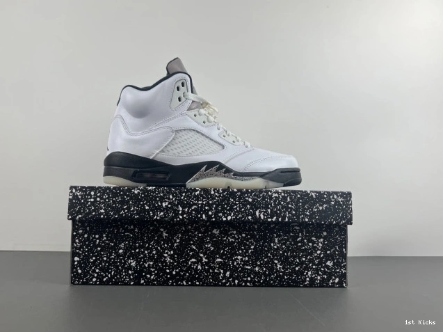 1st Kicks BLACK' AIR JORDAN DD0587-110 5 RETRO 'WHITE 0721